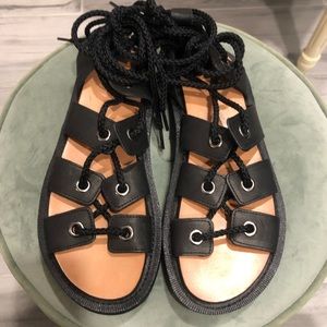Dr. martens new lace up gladiator sandals